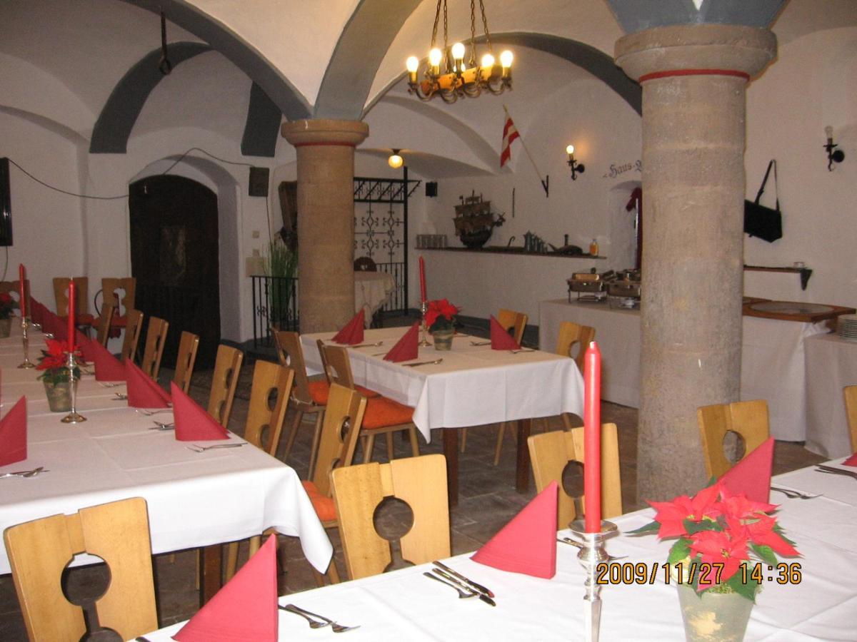 Alte Poststation Goldener Hirsch Hotel Emskirchen Buitenkant foto