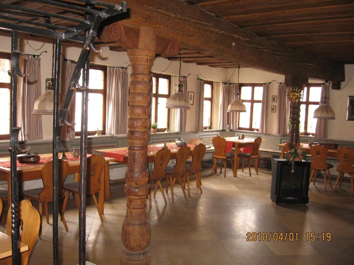 Alte Poststation Goldener Hirsch Hotel Emskirchen Buitenkant foto